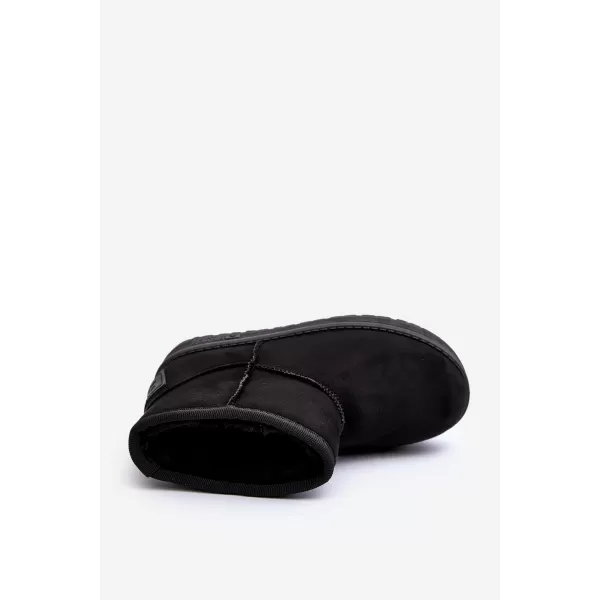  Gyermek téli cipő BIG STAR MM374054 BLACK Big Star Shoes 