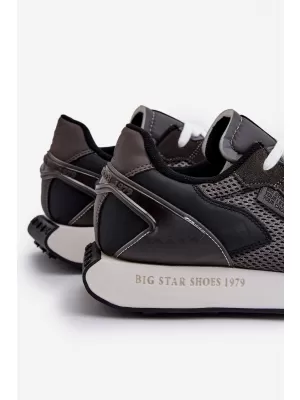 Férfi tornacipő BIG STAR NN174347 BLACK Big Star Shoes