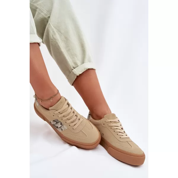  Női tornacipő BIG STAR TT274298 BÉZS Big Star Shoes 