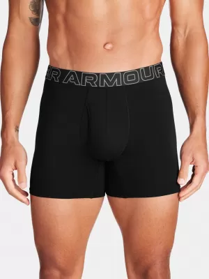 Férfi rövidnadrág UNDER ARMOUR M PERF COTTON 6IN 1383889-001 FEKETE