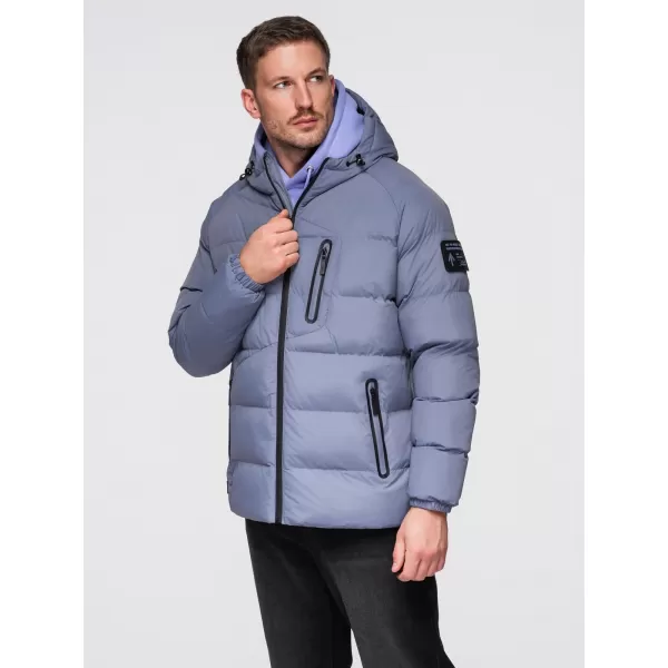  Férfi dzseki OMBRE OM-JAHP-0302 KIALUDT LILA 