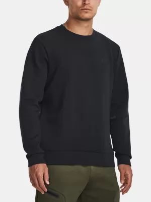 Férfi pulóver UNDER ARMOUR UA UNSTOPPABLE FLC CREW 1381688-001 FEKETE