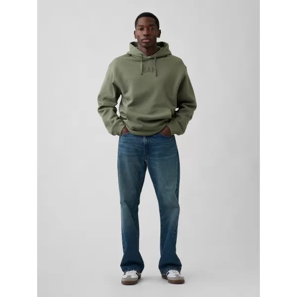  Férfi pulóver GAP OVERSIZED HOODIE PULLOVER 871808-03 MESCULEN ZÖLD 