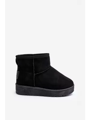 Gyermek téli cipő BIG STAR MM374054 BLACK Big Star Shoes