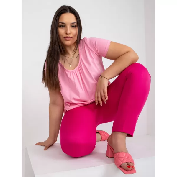  Női póló BASIC FEEL GOOD RV-TS-6320.85P RÓZSASZÍN 