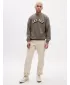 Férfi pulóver GAP LOGO CREWNECK SWEATSHIRT 829103-02 ÚJ KASMÍR