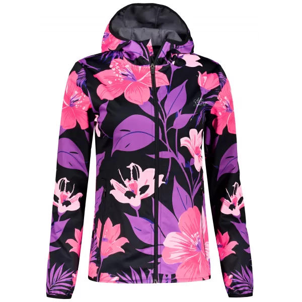  Női prémium softshell kabát ALTISPORT VOJ/ALW115JACK01 LILA/FEKETE 