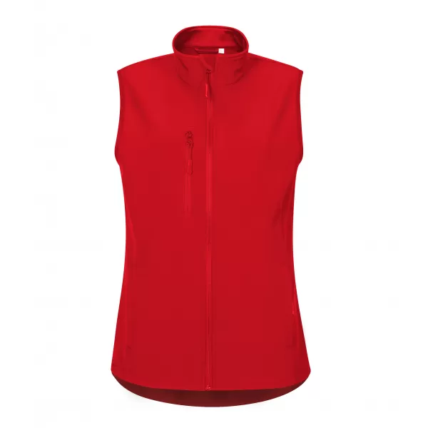  Női softshell mellény ALTISPORT NoPrint NP/ALW965 PIROS 
