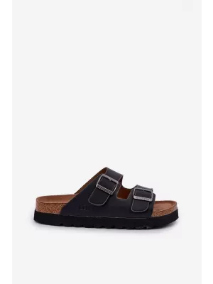 Férfi papucs BIG STAR NN174531 BLACK Big Star Shoes