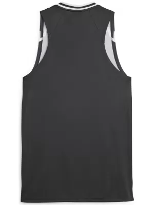Férfi funkcionális póló PUMA HOOPS TEAM GAME JERSEY 676628-01 PUMA FEKETE