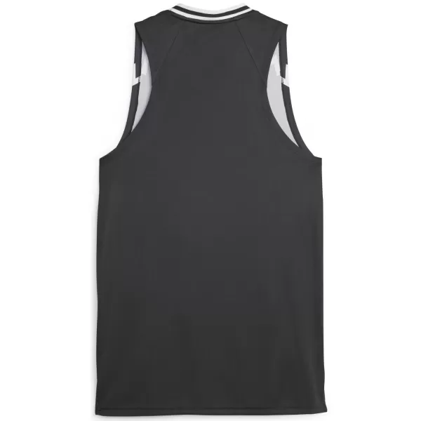  Férfi funkcionális póló PUMA HOOPS TEAM GAME JERSEY 676628-01 PUMA FEKETE 