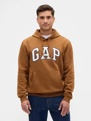 Férfi pulóver GAP LOGO HOODIE PULLOVER 674148-27 GAZDAG GYÖMBÉR