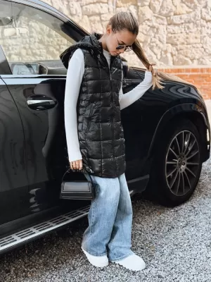 Női mellény DSTREET TY5257 FEKETE