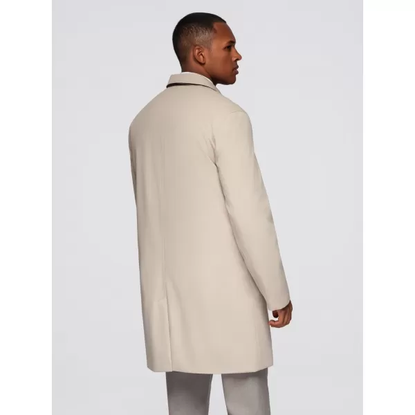  Férfi kabát OMBRE OM-COLC-0139 BÉZS 