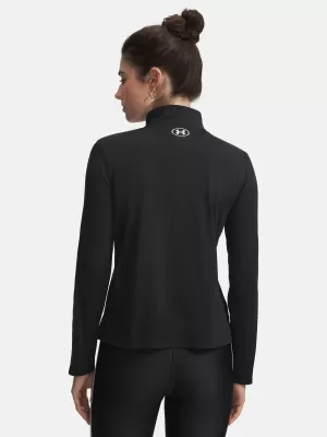Női pulóver UNDER ARMOUR UA TECH WM TAPE HALF ZIP 6005100-004 FEKETE