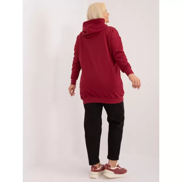  Női pulóver BASIC FEEL GOOD RV-BL-6338.19X BURGUNDIA 