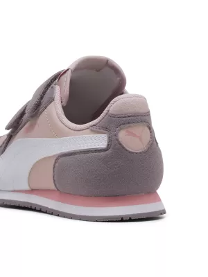 Gyerekcipők PUMA CABANA RACER SL 20 V PS 383730-22 MÁLYVA KÖD/FEHÉR/SZILVA LEKVÁR