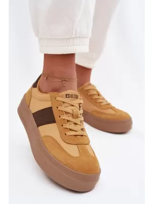Női tornacipő BIG STAR TT274166 YELLOW Big Star Shoes