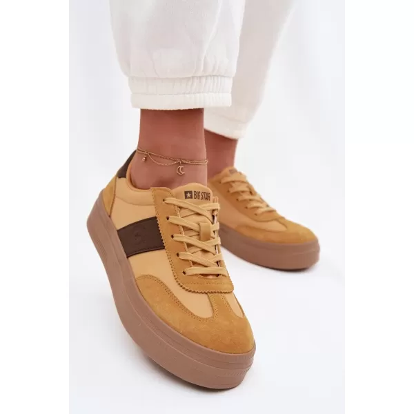  Női tornacipő BIG STAR TT274166 YELLOW Big Star Shoes 