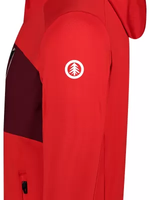 Férfi powerfleece pulóver NORDBLANC BRACKEN NBWFM8286 PIROS