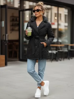 Női kabát DSTREET TY5588 FEKETE
