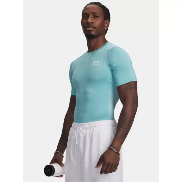  Férfi póló UNDER ARMOUR HG ARMOUR COMP SS 1361518-425 KÉK 