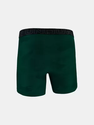Férfi boxerek UNDER ARMOUR UA PERFORMANCE TECH - PRINT 6IN - 1PK 1383875-338 ZÖLD