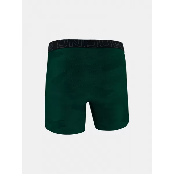  Férfi boxerek UNDER ARMOUR UA PERFORMANCE TECH - PRINT 6IN - 1PK 1383875-338 ZÖLD 
