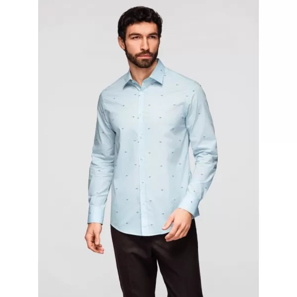  Férfi ing OMBRE K696 FEHÉR 