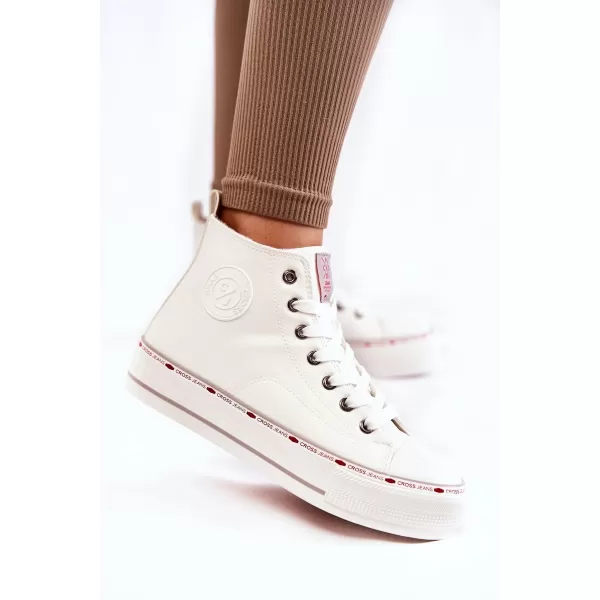  Női tornacipő CROSS KK2R4044C WHITE Cross Jeans 
