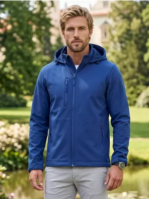 Férfi softshell kabát ALTISPORT NoPrint NP/ALM845 KIRÁLYKÉK