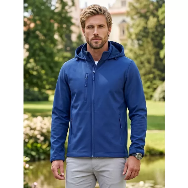  Férfi softshell kabát ALTISPORT NoPrint NP/ALM845 KIRÁLYKÉK 
