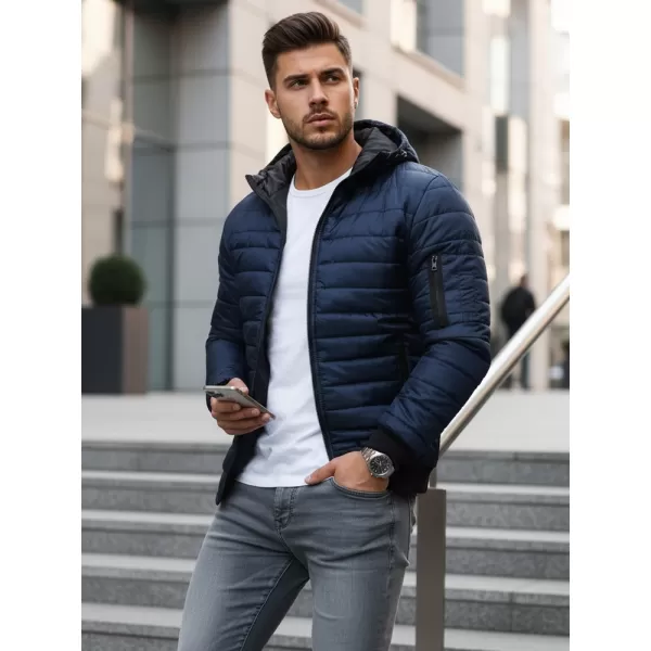  Férfi dzseki DSTREET TX2228 SÖTÉTKÉK 