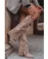 Női sarkú cipő BOTO EVYRA 38561 KHAKI