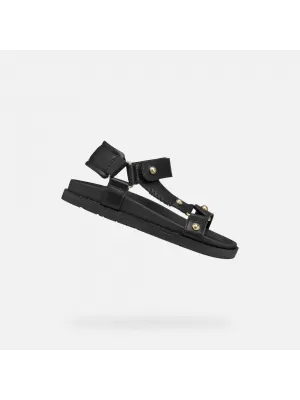 Lány szandál GEOX SANDAL FOAMMENTERA J65P0D000BCC9999 FEKETE