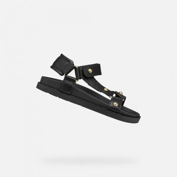  Lány szandál GEOX SANDAL FOAMMENTERA J65P0D000BCC9999 FEKETE 