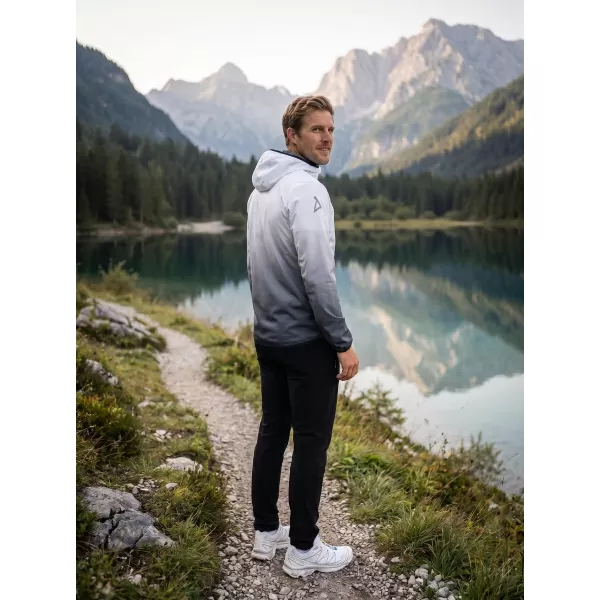  Férfi prémium softshell kabát ALTISPORT VOJ/ALM126JACK01 FEKETE-FEHÉR 