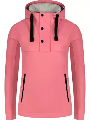 Női softshell kabát NORDBLANC SHOAL NBSSL8341 RÓZSASZÍN