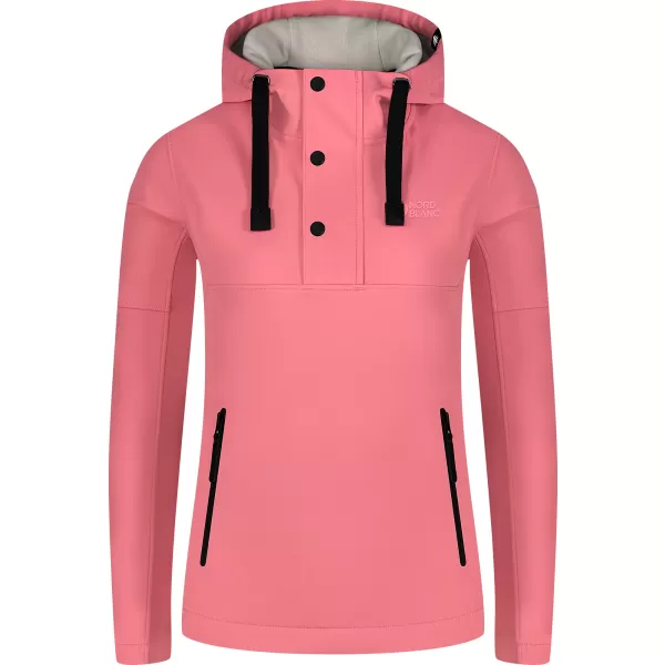  Női softshell kabát NORDBLANC SHOAL NBSSL8341 RÓZSASZÍN 