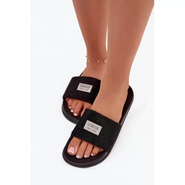  Női papucs BIG STAR SS274716 BLACK Big Star Shoes 