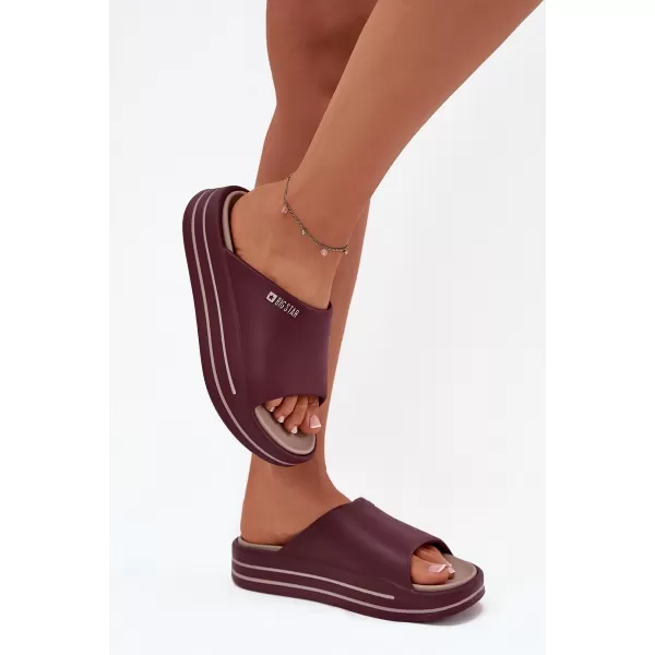  Női papucs BIG STAR SS274425 RED Big Star Shoes 