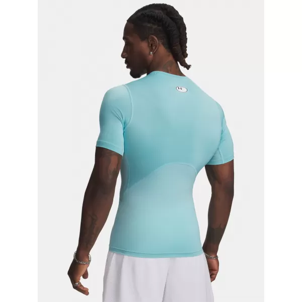  Férfi póló UNDER ARMOUR HG ARMOUR COMP SS 1361518-425 KÉK 