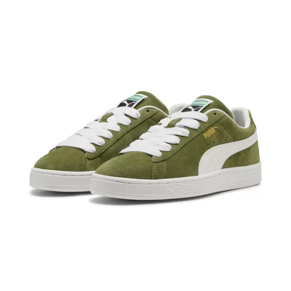  Csizma PUMA SUEDE CLASSIC 399781_36 OLIVE GREEN/ OLÍVA ZÖLD/PUMA FEHÉR 