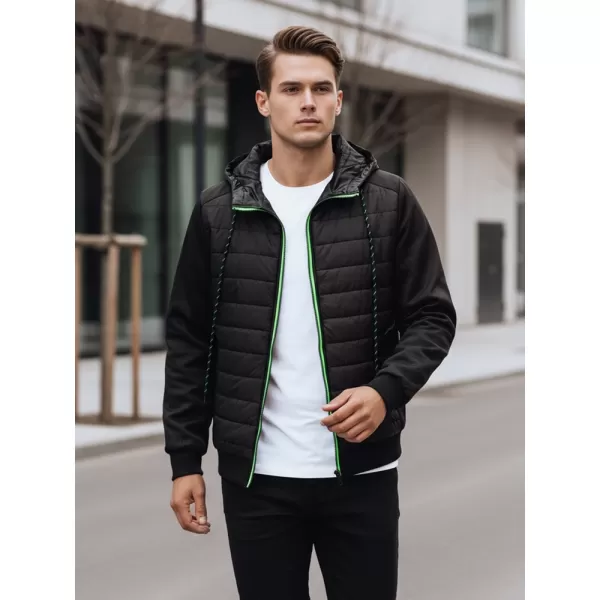  Férfi dzseki DSTREET TX4394 FEKETE 