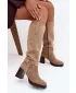Női csizma BOTO ALESSARA 40612 KHAKI
