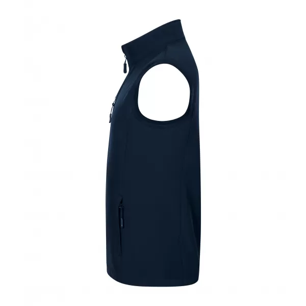  Férfi softshell mellény ALTISPORT NoPrint NP/ALM865 SÖTÉTKÉK 