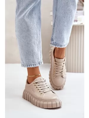 Női cipő BIG STAR MM274618 BÉZS Big Star Shoes