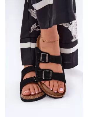 Női cipő BIG STAR RR274A390 BLACK Big Star Shoes