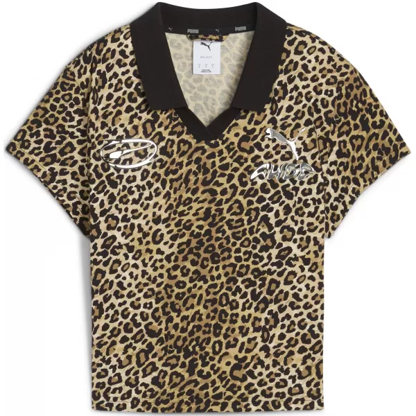  Női póló PUMA X A$AP ROCKY BABY TEE 636099-05 MELEG BÉZS/AOP 