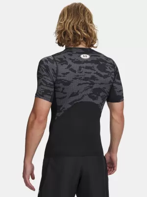 Férfi póló UNDER ARMOUR HG PRINTED SS 6009657-001 FEKETE